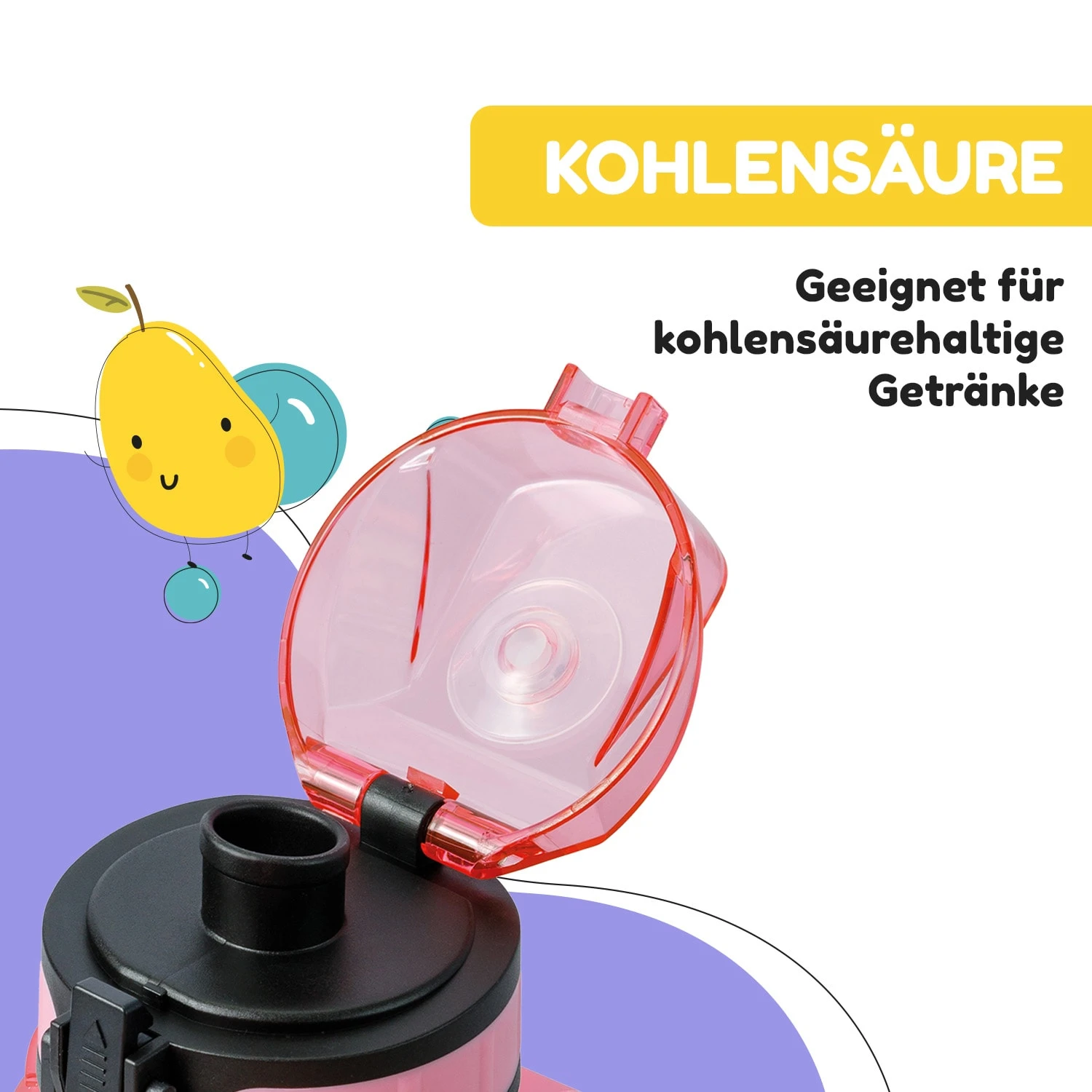 Schmatzfatz Trinkflasche Sportflasche 350 Ml 18 Cm Tritan 7 Schmatzfatz Trinkflasche Sportflasche 350 Ml 18 Cm Tritan – Bild 5