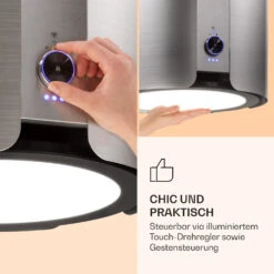 Skyfall Smart Inselabzugshaube Ø45cm Umluft 402m³/h LED -Haushaltsgeräte Geschäft 10037973 de 0004 logo