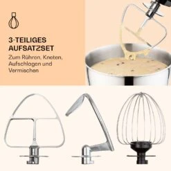 Bella Mini Rührmaschine 1200 W 6 Stufen 4 Liter Edelstahl Pulsfunktion -Haushaltsgeräte Geschäft 10037980 de 0005 logo