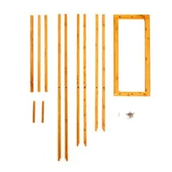 Handtuchhalter 3-fache Handtuchstange 55x100x24 Cm Treppenoptik Bambus -Haushaltsgeräte Geschäft 10038045 yy 0003 logo