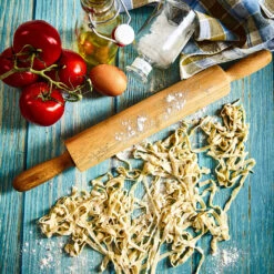 Nudelholz 100 % Bambus 43 X 5 Cm (LxØ) Glatte Oberfläche Bambus -Haushaltsgeräte Geschäft 10038059 yy 0002 logo