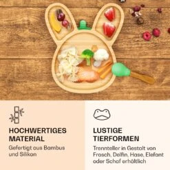 Kindergeschirr Bambusteller & Löffel 250 Ml Inkl. Saugnapf 18 X 18 Cm 11 Kindergeschirr Bambusteller & Löffel 250 Ml Inkl. Saugnapf 18 X 18 Cm -Haushaltsgeräte Geschäft 10038289 de 0004 logo