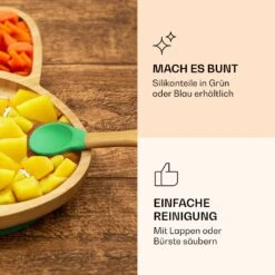 Kindergeschirr Bambusteller & Löffel 250 Ml Inkl. Saugnapf 18 X 18 Cm 12 Kindergeschirr Bambusteller & Löffel 250 Ml Inkl. Saugnapf 18 X 18 Cm -Haushaltsgeräte Geschäft 10038289 de 0005 logo