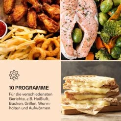 AeroVital Jumbo 3-in-1 Heißluftfritteuse Toaster Dörrautomat 1550 W 18 Liter -Haushaltsgeräte Geschäft 10038339 de 0005 logo