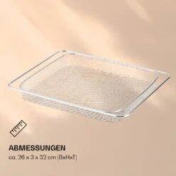 AeroVital Jumbo Heißluftfritteuse Gitterkorb Edelstahl -Haushaltsgeräte Geschäft 10038341 de 0004 logo