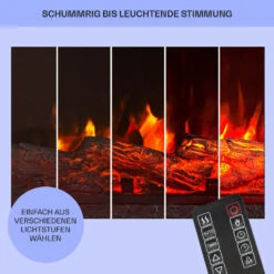 Studio Light & Fire 1 Smart Kamin 1000/2000W MDF WiFi-Steuerung 17 Studio Light & Fire 1 Smart Kamin 1000/2000W MDF WiFi-Steuerung -Haushaltsgeräte Geschäft 10038385 de 0008 usp