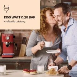 Pausa Espressomaker 1350 Watt 20 Bar Druck Wassertank: 1,4 Liter Edelstahl -Haushaltsgeräte Geschäft 10038394 de 0002 logo