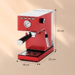 Pausa Espressomaker 1350 Watt 20 Bar Druck Wassertank: 1,4 Liter Edelstahl -Haushaltsgeräte Geschäft 10038394 yy 0008 logo
