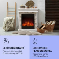 Nevis Peak Elektrischer Kamin 1800 W Heizfunktion 10 Bis 30 °C Fernbedienung 12 Nevis Peak Elektrischer Kamin 1800 W Heizfunktion 10 Bis 30 °C Fernbedienung -Haushaltsgeräte Geschäft 10038399 de 0004 logo