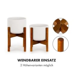 Thorn Blumentopf Mit Ständer 2er-Set 50er Jahre Stil -Haushaltsgeräte Geschäft 10038443 de 0004 logo