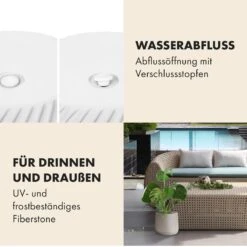 Heusden Blumentopf Polystone Pflanzenfreundlich Handgemacht -Haushaltsgeräte Geschäft 10038485 de 0004 usp