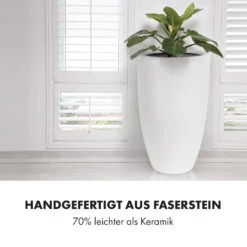 Almere Blumentopf Faserstein Pflanzenfreundlich Handgemacht Konisch -Haushaltsgeräte Geschäft 10038504 de 0004 logo