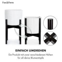 Deventer Pflanzenhalter Für Töpfe Von 20,3-30,5 Cm Ø 2 Höhen -Haushaltsgeräte Geschäft 10038545 de 0005 usp