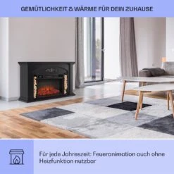 Saint Helens Elektrokamin 1900 W LED-Technik Fernbedienung -Haushaltsgeräte Geschäft 10038616 de 0004 usp
