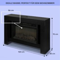 Studio Loft 2 Elektrokamin 1900 W LED-Technik Fernbedienung -Haushaltsgeräte Geschäft 10038618 de 0005 usp
