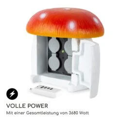 Power Mushroom Smart Gartensteckdose WiFi-Steuerung 3680 Watt IP44 -Haushaltsgeräte Geschäft 10038628 de 0006 logo
