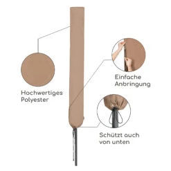 Shield Premium Schutzhülle Sonnenschirm Bis Ø 300 Cm UV-beständig -Haushaltsgeräte Geschäft 10038725 de 0003 logo