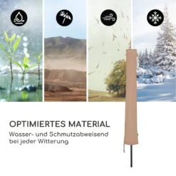 Shield Premium Schutzhülle Sonnenschirm Bis Ø 300 Cm UV-beständig -Haushaltsgeräte Geschäft 10038725 de 0007 logo