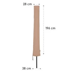 Shield Premium Schutzhülle Sonnenschirm Bis Ø 300 Cm UV-beständig -Haushaltsgeräte Geschäft 10038725 yy 0008 dimensions