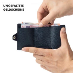 ZNAP Slim Wallet 8 Karten Münzfach 8 X 1,5 X 6 Cm (BxHxT) RFID-Schutz -Haushaltsgeräte Geschäft 10038763 de 0004 logo