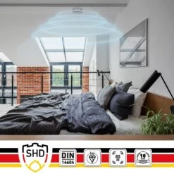 Rauchmelder DOF39 Kunststoff Warnsignal: 85 DB 9V Batteriebetrieben -Haushaltsgeräte Geschäft 10038776 yy 0005 logo