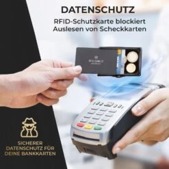 ZNAP Slim Wallet 12 Karten Münzfach 8 X 1,8 X 6 Cm (BxHxT) RFID-Schutz -Haushaltsgeräte Geschäft 10038781 de 0003 usp