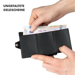 ZNAP Slim Wallet 12 Karten Münzfach 8 X 1,8 X 6 Cm (BxHxT) RFID-Schutz -Haushaltsgeräte Geschäft 10038781 de 0004 logo