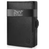 ZNAP Slim Wallet 12 Karten Münzfach 8 X 1,8 X 6 Cm (BxHxT) RFID-Schutz