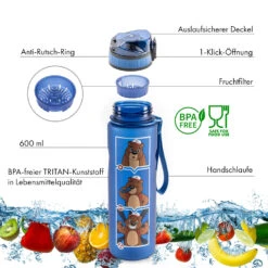 Lyseren Kindertrinkflasche 600 Ml Trinkskala Auslaufsicher Fruchtfilter -Haushaltsgeräte Geschäft 10038936 de 0003 logo