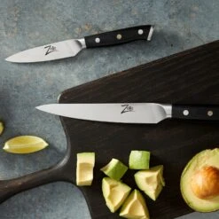 Alpha-Royal German 4" Schälmesser 56 HCR Damaszenerstahl 11 Alpha-Royal German 4" Schälmesser 56 HCR Damaszenerstahl -Haushaltsgeräte Geschäft 10039004 yy 0004 logo