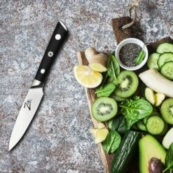 Razor-Edge Serie 4" Schälmesser 59 HRC Edelstahl -Haushaltsgeräte Geschäft 10039044 yy 0004 logo