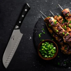 Razor-Edge Serie 7" Santokumesser 59 HRC Edelstahl -Haushaltsgeräte Geschäft 10039045 yy 0004 logo