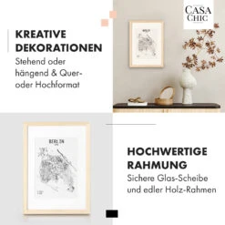 Edinburgh Bilderrahmen Rechteckig A3 41 X 28,7 Cm Fotos Passepartout Echtholz -Haushaltsgeräte Geschäft 10039278 de 0003 usp