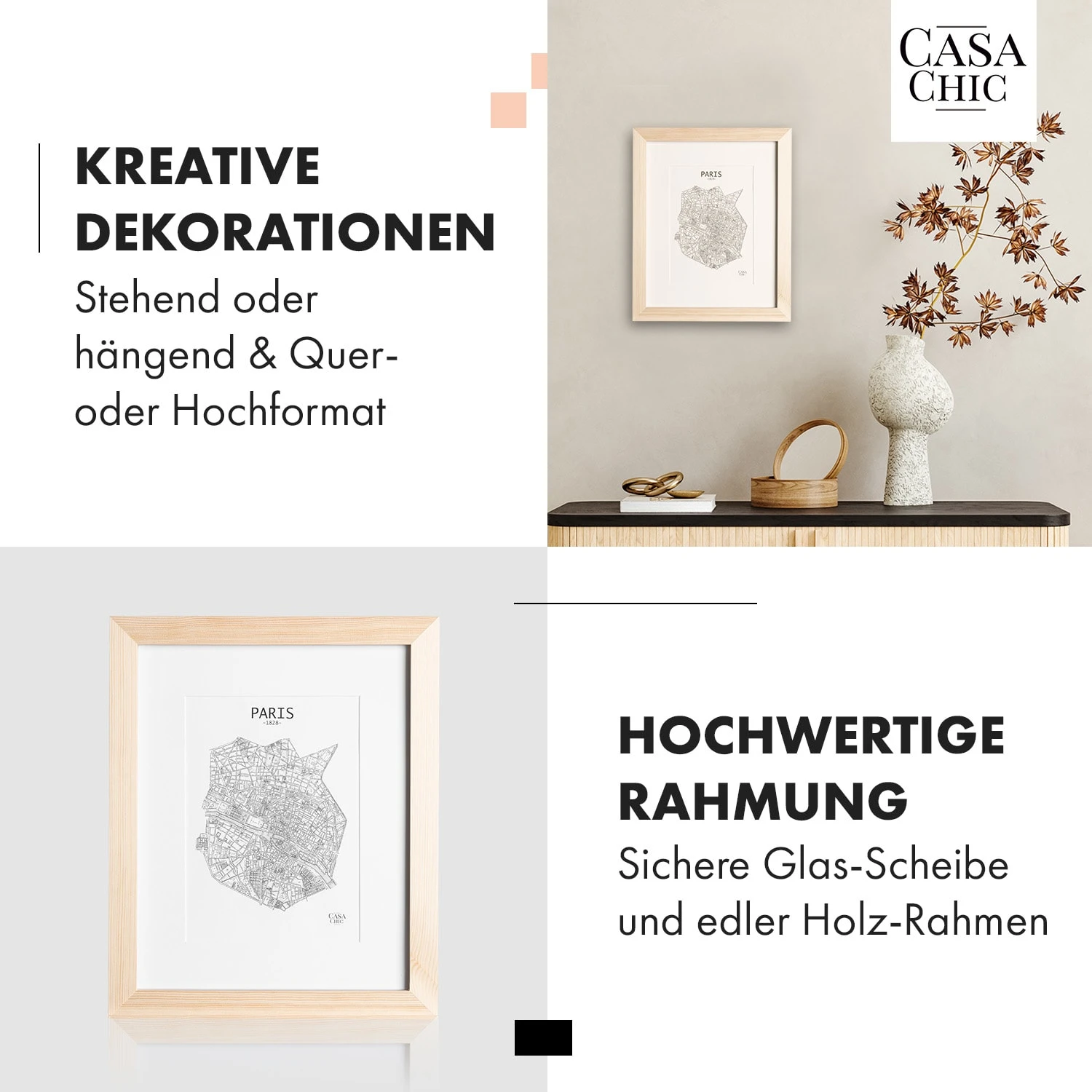 Edinburgh Bilderrahmen Rechteckig 20 X 25 Cm Fotos Passepartout Echtholz 5 Edinburgh Bilderrahmen Rechteckig 20 X 25 Cm Fotos Passepartout Echtholz – Bild 3