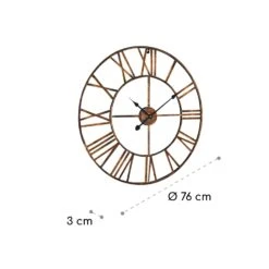 Queensway 80 Wanduhr Metallrahmen Geräuschlos Ø 76 Cm 15 Queensway 80 Wanduhr Metallrahmen Geräuschlos Ø 76 Cm -Haushaltsgeräte Geschäft 10039367 yy 0007 logo
