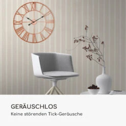 Queensway 80 Wanduhr Metallrahmen Geräuschlos Ø 76 Cm -Haushaltsgeräte Geschäft 10039374 de 0004 logo
