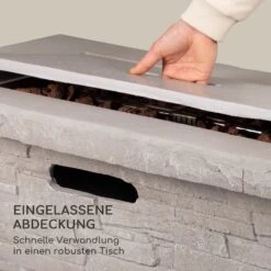 Anafi Gas-Feuerstelle 40.000BTU/13kW Abdeckung Edelstahlbrenner -Haushaltsgeräte Geschäft 10039411 de 0004 logo