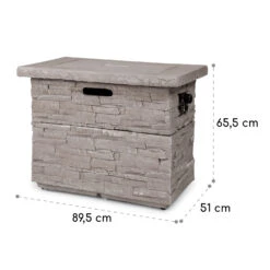 Anafi Gas-Feuerstelle 40.000BTU/13kW Abdeckung Edelstahlbrenner -Haushaltsgeräte Geschäft 10039411 yy 0008 logo