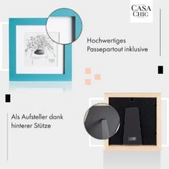 Clapton Bilderrahmen Quadratisch 15 X 15 Cm Fotos Passepartout Glas -Haushaltsgeräte Geschäft 10039413 de 0004 usp