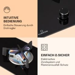 Trifecta 1 Gaskochfeld 1-flammig Starkbrenner Glaskeramik -Haushaltsgeräte Geschäft 10039420 de 0005 logo