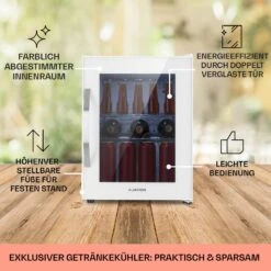 Beersafe M Quartz Kühlschrank 33 Liter 2 Böden Panoramaglastür -Haushaltsgeräte Geschäft 10039425 DE 0005 usp