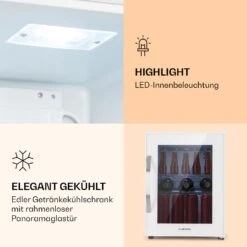 Beersafe M Quartz Kühlschrank 33 Liter 2 Böden Panoramaglastür -Haushaltsgeräte Geschäft 10039425 de 0004 logo