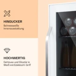 Beersafe XXL Quartz Kühlschrank 80 Liter 3 Böden Panoramaglastür -Haushaltsgeräte Geschäft 10039427 de 0003 logo