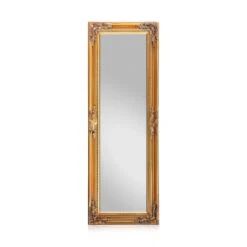 Ashford Standspiegel Massivholzrahmen Rechteckig 130 X 45 Cm