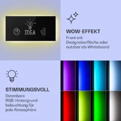 Mojave 1000 Smart 2-in-1 Heizgerät Infrarot Konvektor 120x60cm 1000W RGB-Licht 12 Mojave 1000 Smart 2-in-1 Heizgerät Infrarot Konvektor 120x60cm 1000W RGB-Licht -Haushaltsgeräte Geschäft 10039822 de 0003 logo