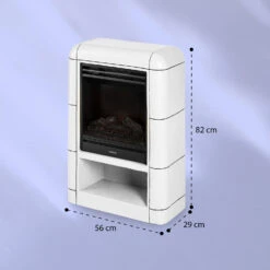 Dukono Elektrokamin 1800 W LED-Flammen Heizlüfter Timer Holzfach -Haushaltsgeräte Geschäft 10039851 yy 0007 logo