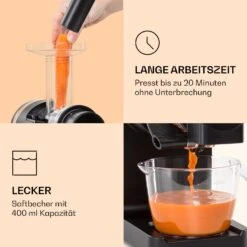 Bella Elegance Saftpresse 200 W 400 Ml BPA-frei -Haushaltsgeräte Geschäft 10039899 de 0004 logo