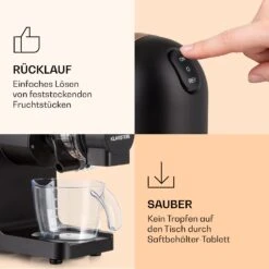 Bella Elegance Saftpresse 200 W 400 Ml BPA-frei -Haushaltsgeräte Geschäft 10039899 de 0006 logo