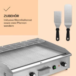 Grillmeile 4400 Elektrogrill Plancha 2x2200W Grillplatte Edelstahl -Haushaltsgeräte Geschäft 10039916 de 0006 logo