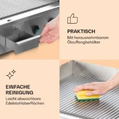 Grillmeile 4400 Elektrogrill Plancha 2x2200W Grillplatte Edelstahl -Haushaltsgeräte Geschäft 10039916 de 0007 logo